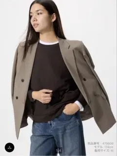 ソフトニットフリースクルーネックＴ