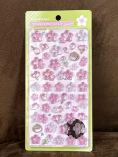 クーリア　ボンボンドロップシール　桜　和柄