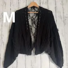 アクシーズファム カーディガン レース フリル フェアリーグランジ Y2K