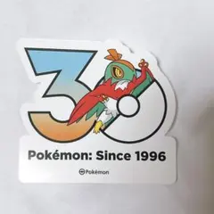 ポケモン 30周年記念 コイキング ステッカー - メルカリ