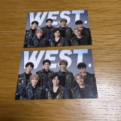 WEST. ステッカーセット