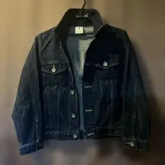 niko and... ダークブルー Gジャン　デニムジャケット／ニコアンド