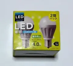 未使用✤CAINZ LED電球 ミニクリプトン型 2個パック