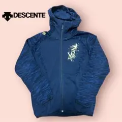 お値下げ中！　デサントDESCENTE パーカー　ネイビー