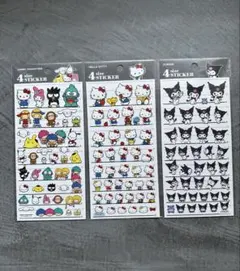 サンリオキャラクター 4サイズシールセット