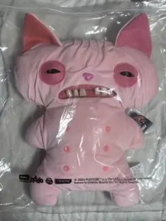 ファグラー　fuggler big ぬいぐるみ　ネコ　ピンク　alley cat