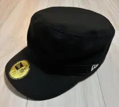 NEW ERA ブラック ワークキャップ 7 5/8【良品】