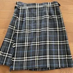 Burberrys Blue labelチェック柄 プリーツスカート 36