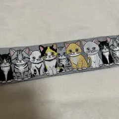 インド刺繍リボン 日本ねこちゃん 2m♡かわいい - メルカリ