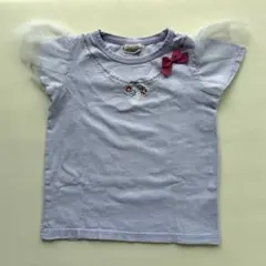 la poche biscuit うさぎ刺繍 Tシャツ 100のサムネイル