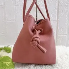 genten✨ゲンテン ピッコロ ハンドバッグ レザー - メルカリ