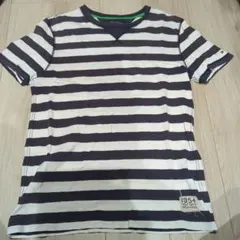 TOMMY HILFIGER ストライプ Tシャツ L