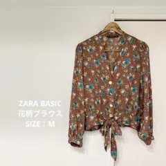 ZARA BASIC☆花柄ブラウス
