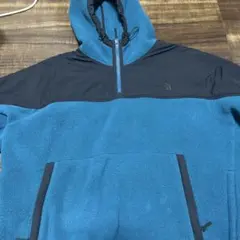 The North Face フリースパーカー 青黒 アウター ノースフェイス