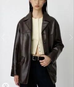 MOUSSY F/LEATHER 70s HALF コート