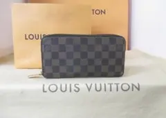 ルイヴィトン　ダミエ/ジッピーウォレット/ラウンドファスナー長財布/N60015