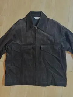 WYMLIDHM ダークブラウン コーデュロイジャケット