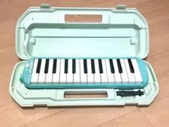 スズキ メロディオン M-32C パステルグリーン 鍵盤ハーモニカ 音確認済のサムネイル