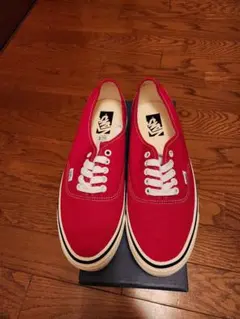 【新品未使用品】VANS PREMIUM オーセンティック/RED/28.0cm