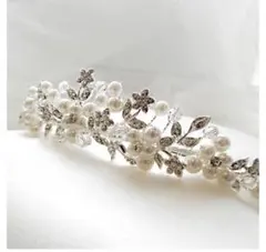 ANNAN WEDDING 低めティアラ TLM293