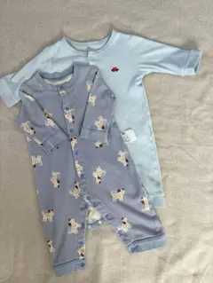 ベビーロンパース　２枚セット　70