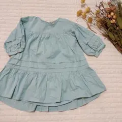 petitmain ティアードワンピース　春コーデ