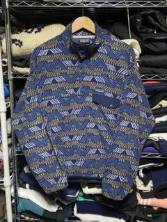 美品 Patagonia スナップt シンチラ フリース 総柄