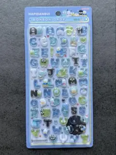 【正規品】 ボンボンドロップシール サンリオ moji 文字 はぴだんぶい