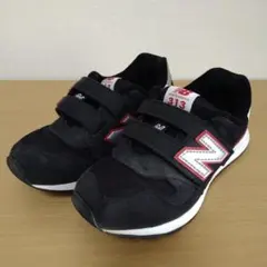 New Balance 313 スニーカー 18cm ブラック/レッド/シルバー