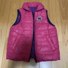 Mikihouse DOUBLE.B リバーシブル ダウンベスト　110cm