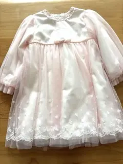 美品！メッゾピアノ　ピンク　ドレス 90