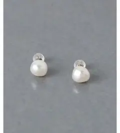 bohem ボヘム パール ピアス 片耳用 K10 イニシャル 淡水パール - メルカリ