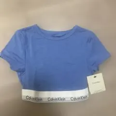【新品未使用】Calvin Klein トップスXSブルー