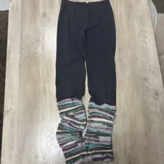 easete cloth ストライプレギンス M