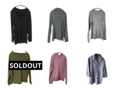 メンズ服 まとめ売り 5点 タートルネックUNIQLO ヒートテックインナー 等