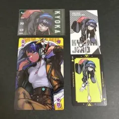 【僕のヒーローアカデミア】原画展 耳郎響香 トランプ 名刺カード クリアカード
