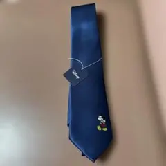 Disney ミッキーマウス ネクタイ ネイビー 新品