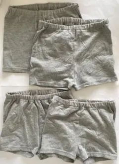 無印良品　グレー インナーパンツ ４枚セット