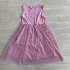 UNIQLO ノースリーブワンピース 130 ピンク
