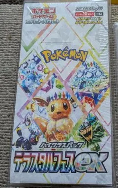 テラスタルフェスex 1BOX シュリンク付き＋ケース付き【高騰中】