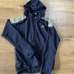 着画アリ❣️ 160 金アディダス　シャカシャカ　アウター