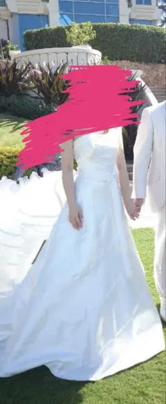 【美品】ウエディングドレス　ワタベウェディング　Avica