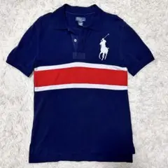 POLO RALPH LAUREN ポロラルフローレン　 ポロシャツネイビーＬ