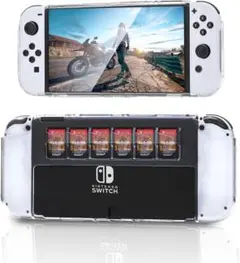 Switch OLEDケース　ハードケース ゲームストレージ付き