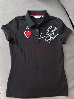 le coq sportif ゴルフポロシャツ Sサイズ 黒