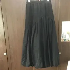 バルーンスカート　L ブラック