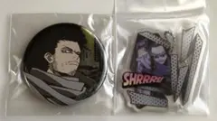 イレイザーヘッド　アクリルキーホルダー　缶バッジ セット