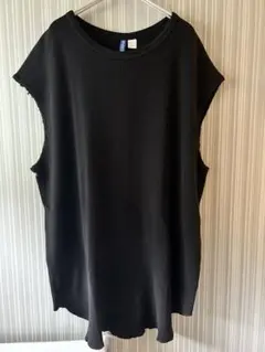 H&M メンズL 切りっぱなしノースリーブトップスのサムネイル