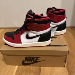 NIKE Air Jordan 1 Zoom 赤黒白 USA 7
