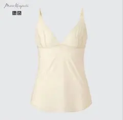 UNIQLO mame kurogouchi シアーキャミソール/ナチュラル　Lのサムネイル